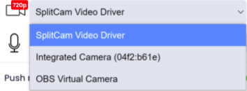Sidekick Camera Options
