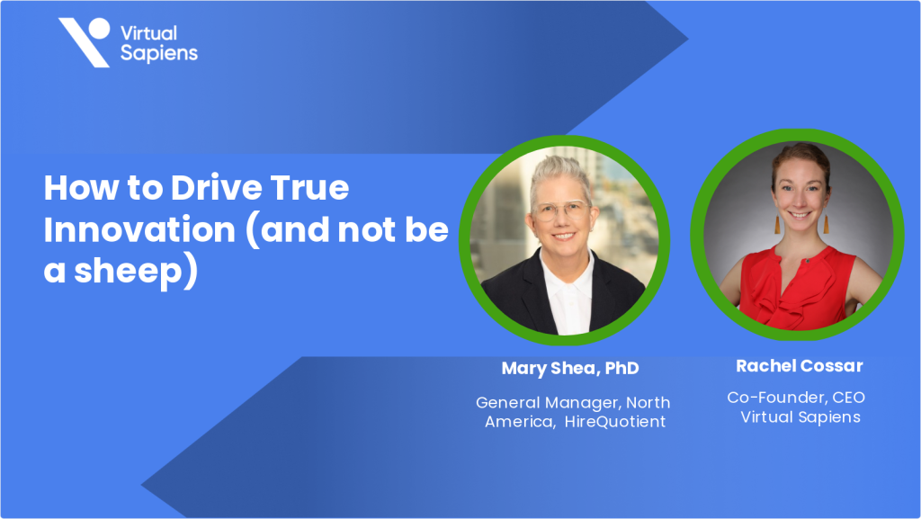 How to Drive True Innovation (and not be a sheep)​