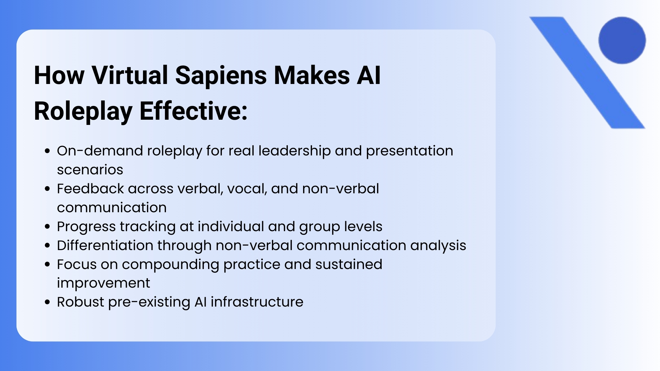 Virtual Sapiens - AI Roleplay