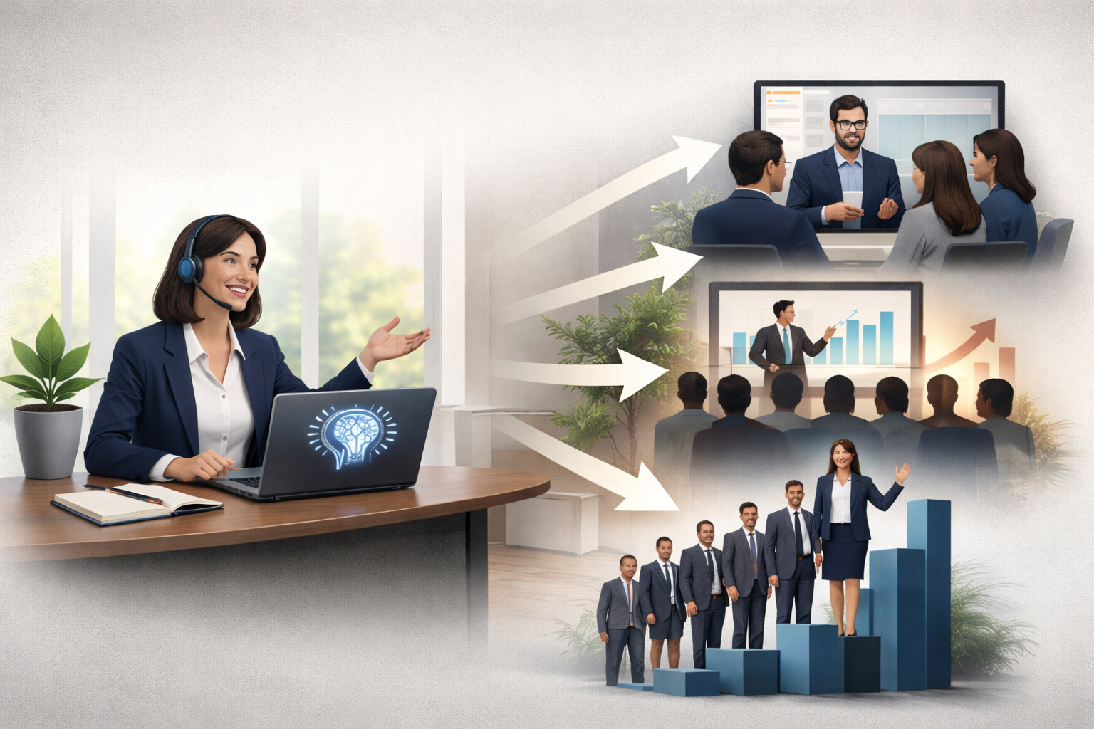 How AI-Powered Coaching Scales Leadership Development